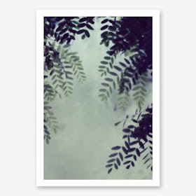Leaves Greenery in Art Print