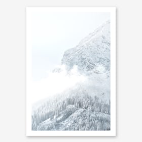 White Mountain I in Art Print