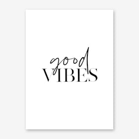 Good Vibes III Art Print