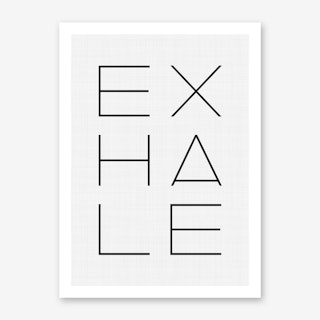 Exhale Art Print