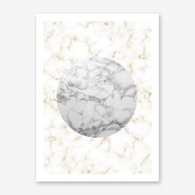 Marble Shape Art Print