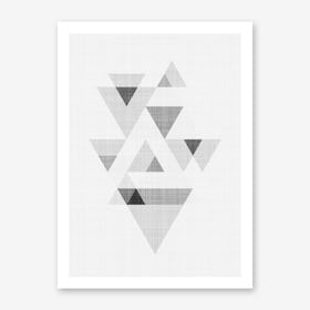 Triangles 3 Art Print