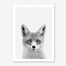 Woodland Fox Art Print