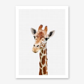 Giraffe II kids art print