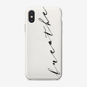 Breathe iPhone Case