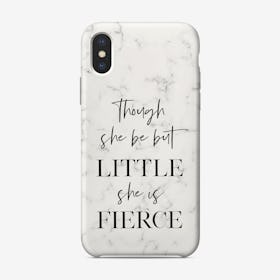 Little But Fierce II iPhone Case