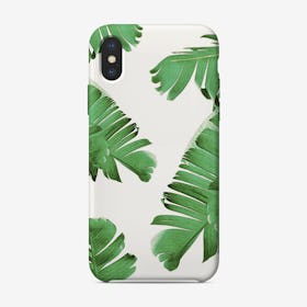 Palm Leaves I iPhone Case