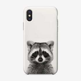 Raccoon iPhone Case