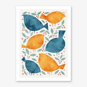 Birds in Art Print