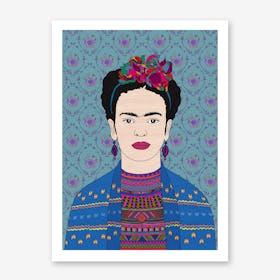Frida Kahlo I in Art Print