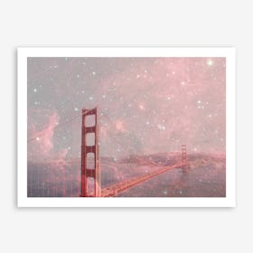 Stardust Covering SF in Art Print