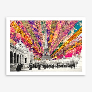Vintage Paris - horiz in Art Print