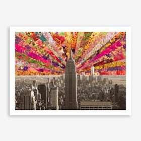 Blooming NY in Art Print