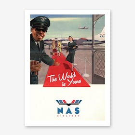 Nas Airlines Art Print