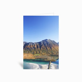 Hiking with a View Greetings Card