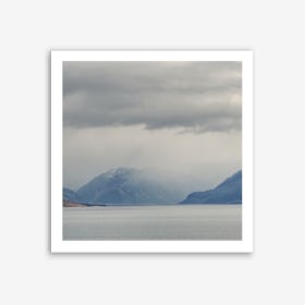 Mt Cook Likes To Hide 2 Art Print