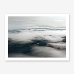 Through the Clouds Art Print