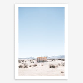Desert House Art Print