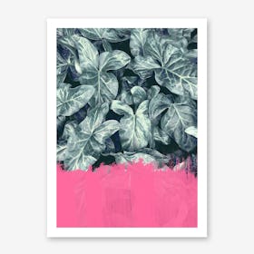 Pink Sorbet On Jungle Art Print