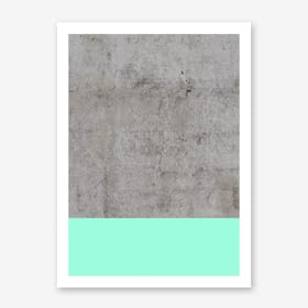 Sea On Concrete Art Print