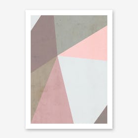Delicate Geometry Art Print