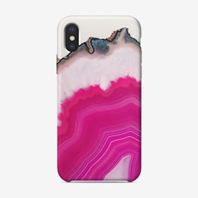 Pink Agate iPhone Case
