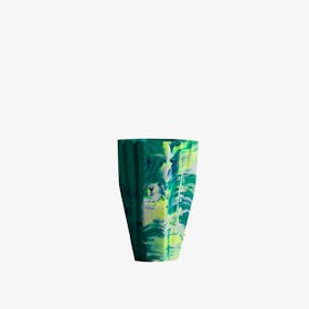 Deco Jesmonite Vase - Emerald Green, Bright Yellow, Lilac & Navy