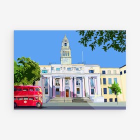 The Old Marylebone Town Hall, London Art Print