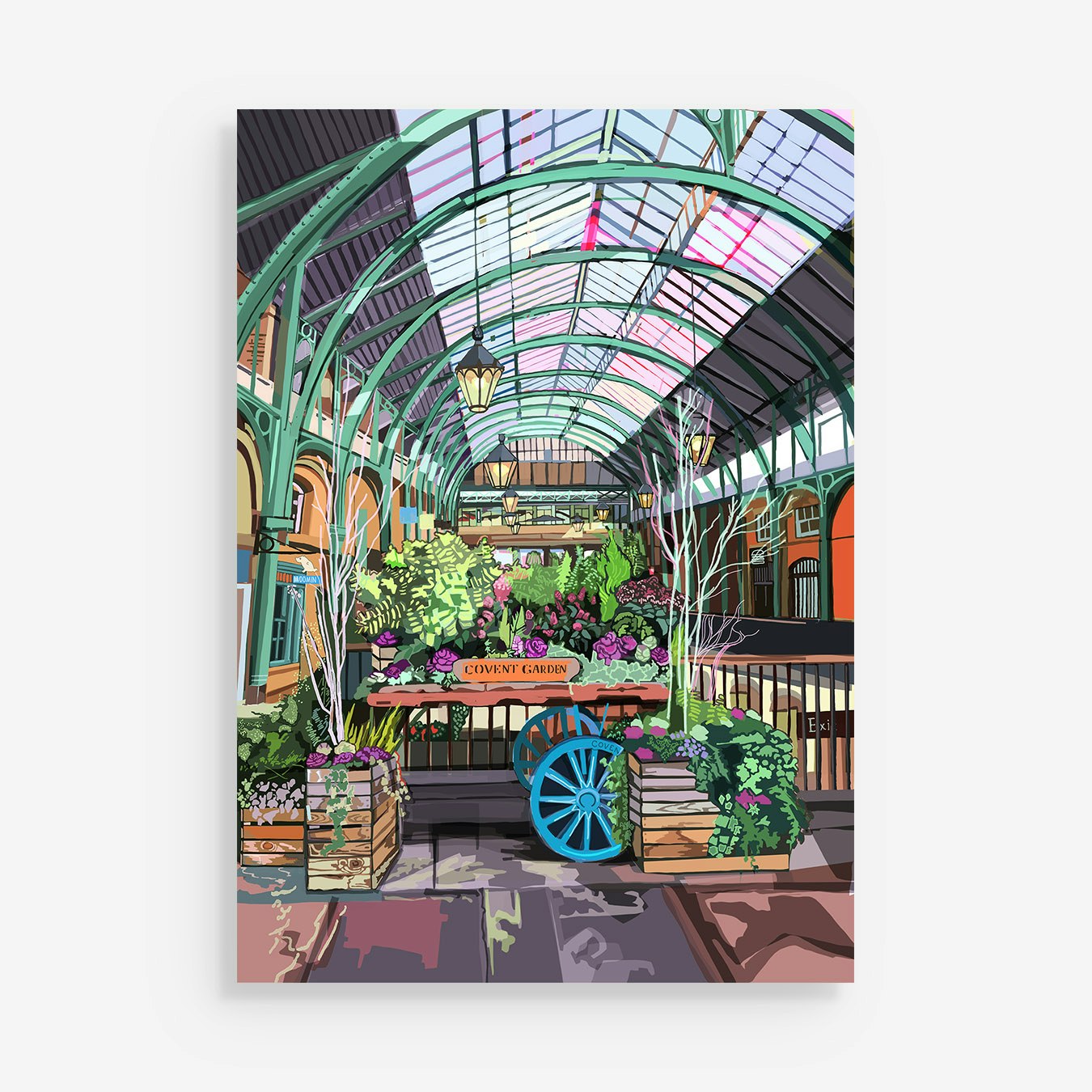 Covent Garden, West London Art Print by Tomartacus