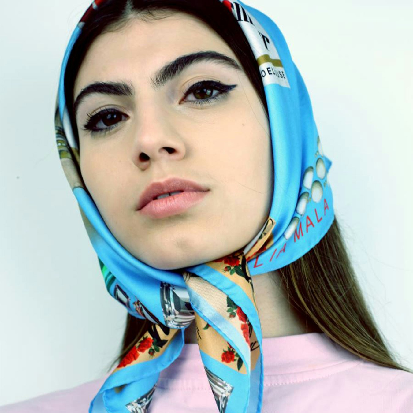 Plaisir D'Amour Silk Scarf by Emilia Mala