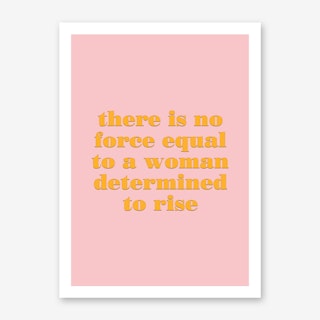 Woman Rise Art Print