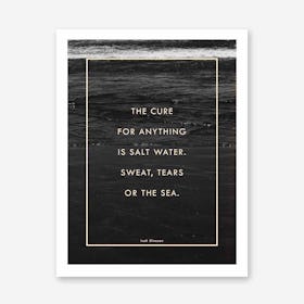 Galaxy Eyes Art Print Salt Water