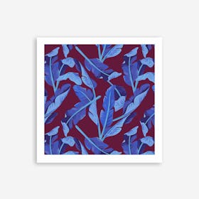 Galaxy Eyes Art Print Tropical17 Bluebird