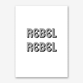 Rebel Rebel Art Print