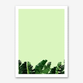 Pastel Palms  Art Print