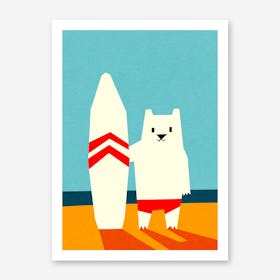 Surfs Up Art Print