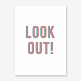 Look Out Art Print