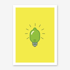 Lime Light Art Print