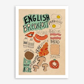 English Breakfast 2 Art Print