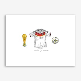 Germany World Cup 2014 Art Print