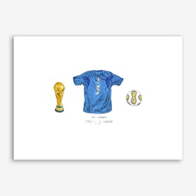 Italy World Cup 2006 Art Print
