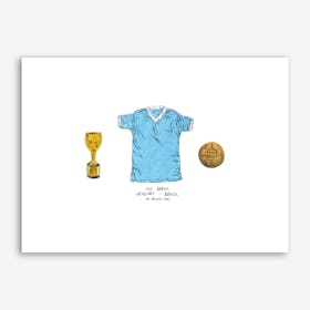 Uruguay World Cup 1950 Art Print