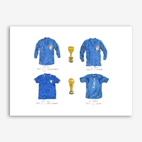 World Cup Winners Italy Art Print