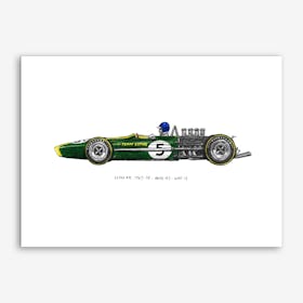 Lotus 49 Car Art Print