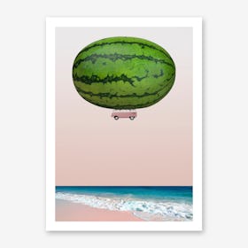 Melon Ship Art Print