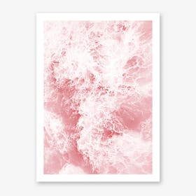 Pink Ocean Art Print