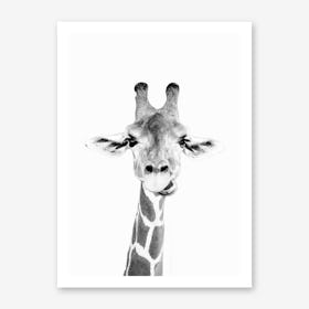 Happy Giraffe Art Print