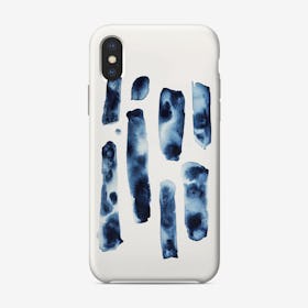 Watercolour Stripes iPhone Case