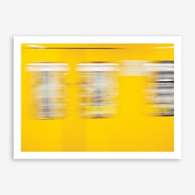 Berlin Yellow Art Print