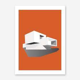 Modernist House One Art Print